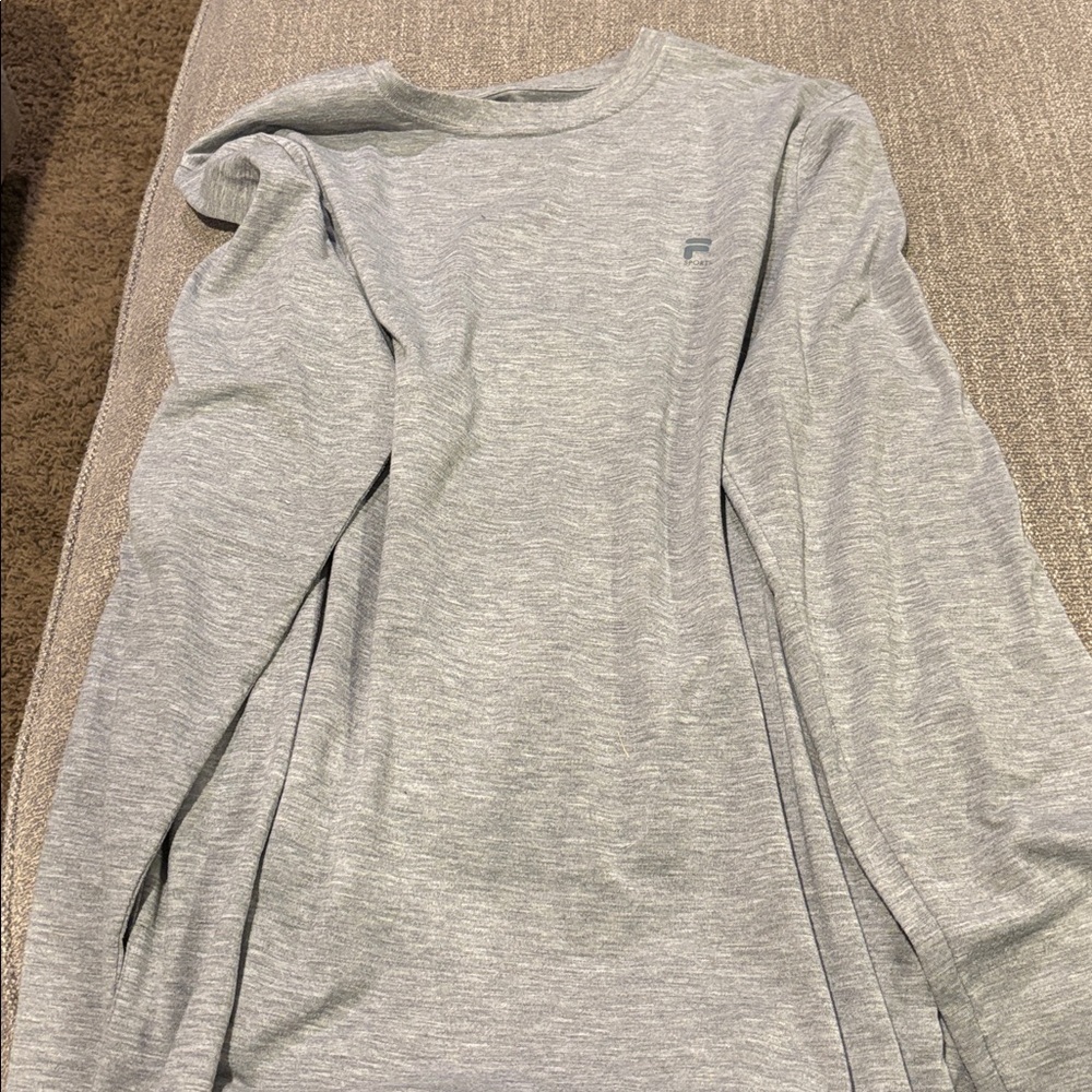 Fila Sport Gray Long Sleeve Top
